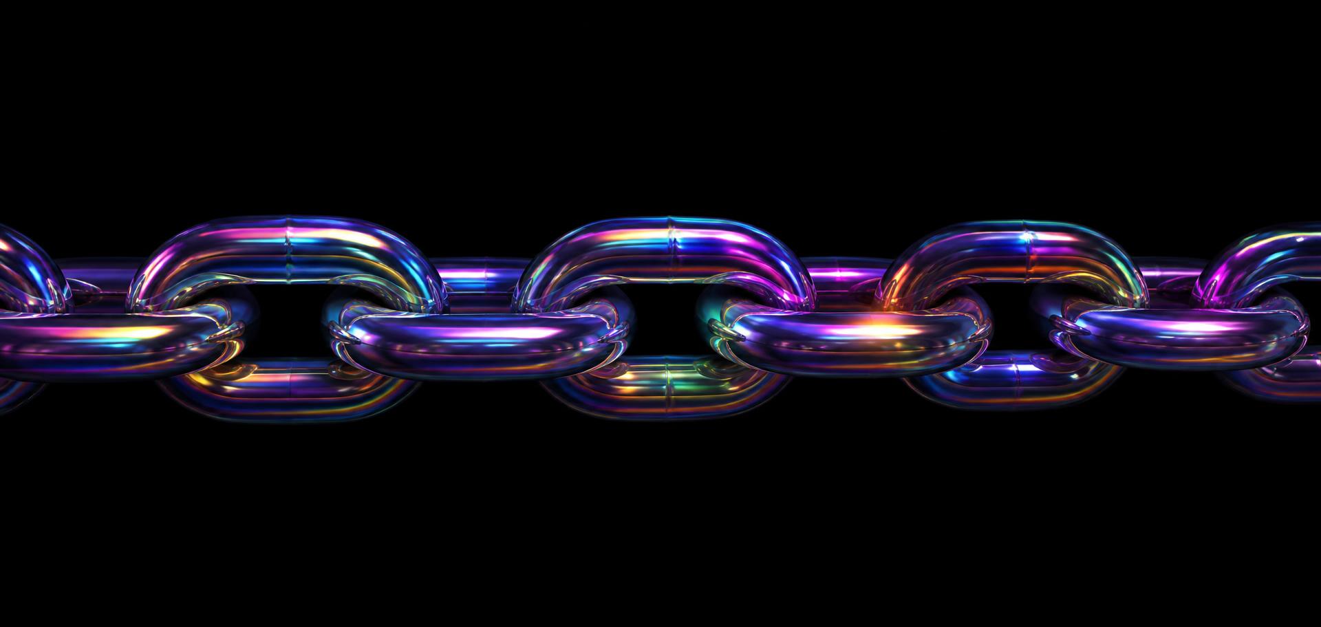 Chrome chain links